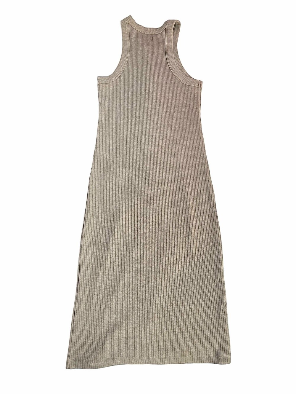 WSLY The Rivington Ribbed Dress In Walnut Heather - Picture 6 of 8